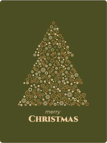 Sticker Decorativo Árvore de Natal