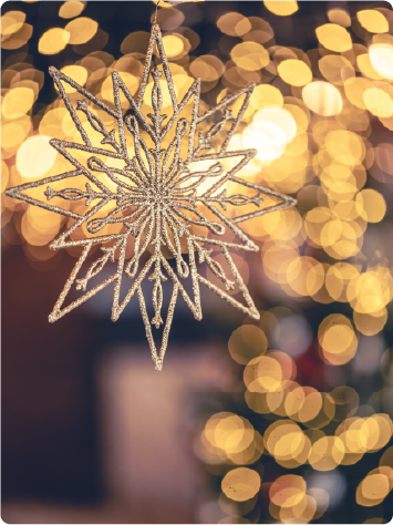 Sticker Decorativo Estrela de Natal