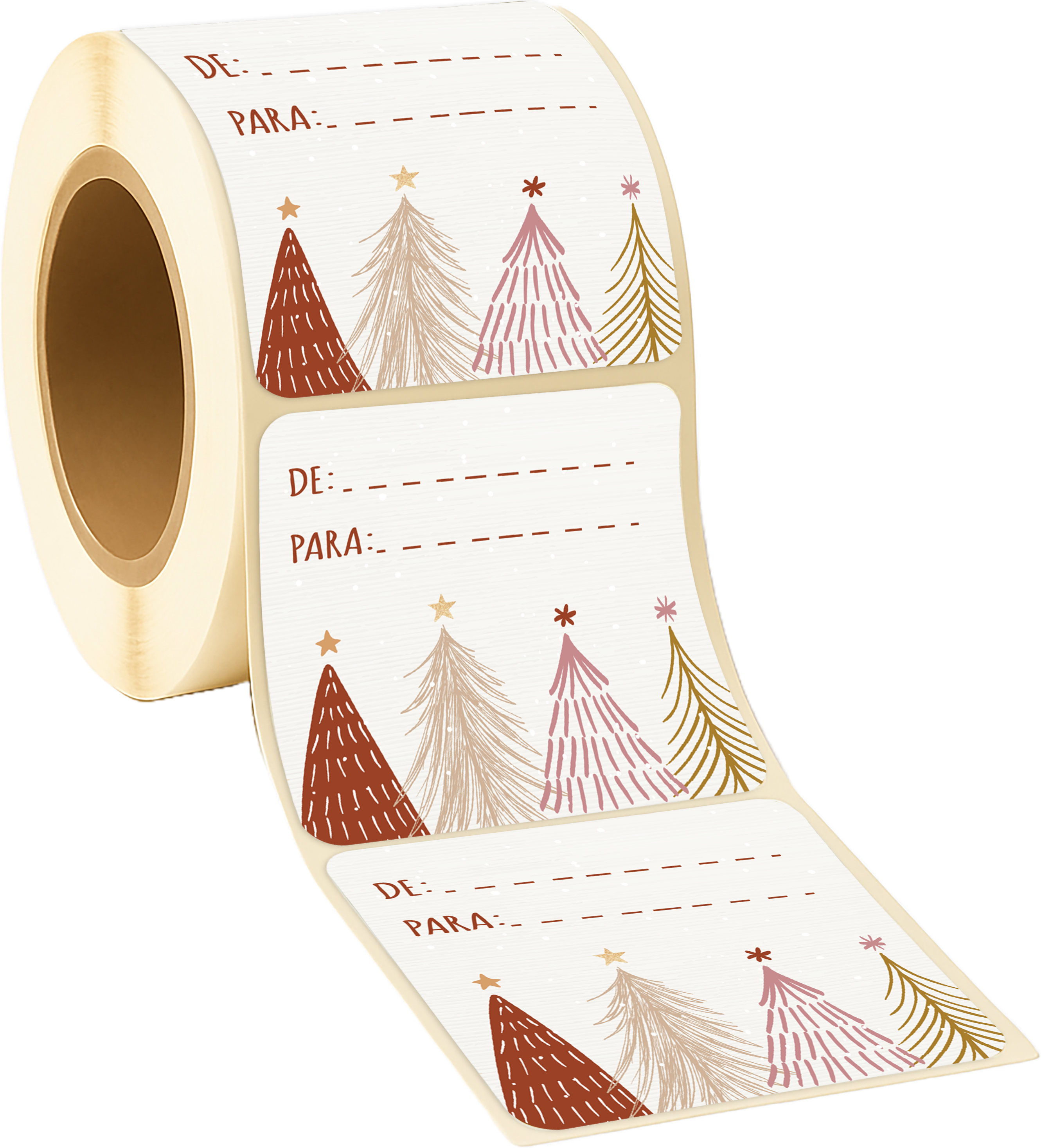 Sticker Vária Árvores Natal