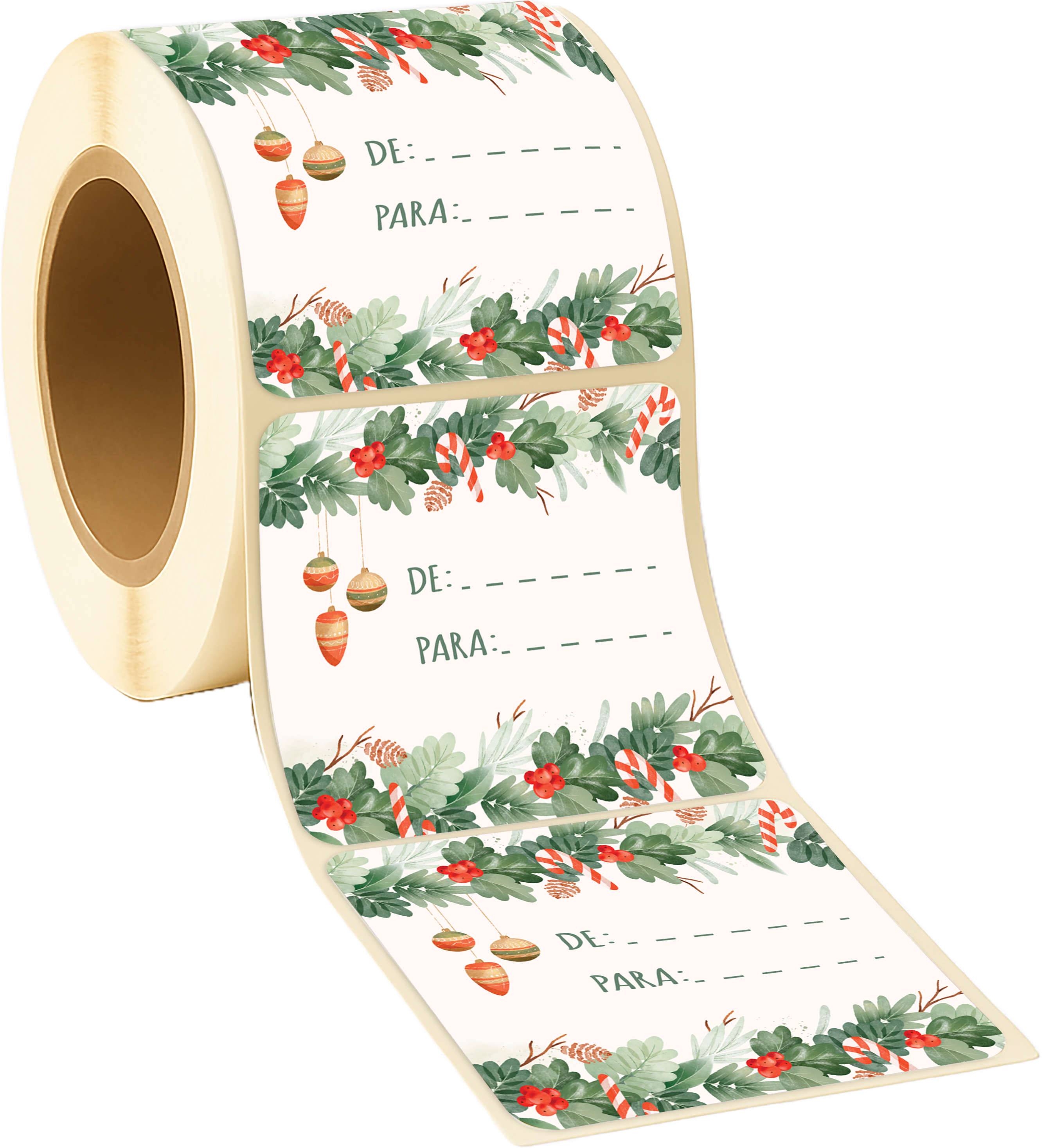 Sticker Floral Natal