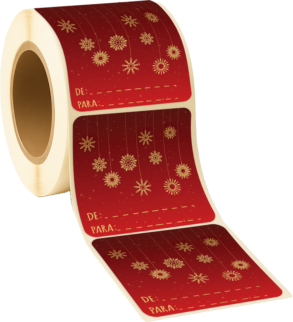 Sticker Natal Vermelho