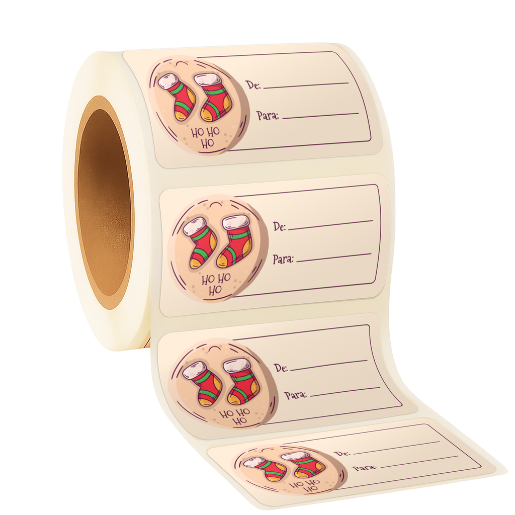Sticker Meias de Natal
