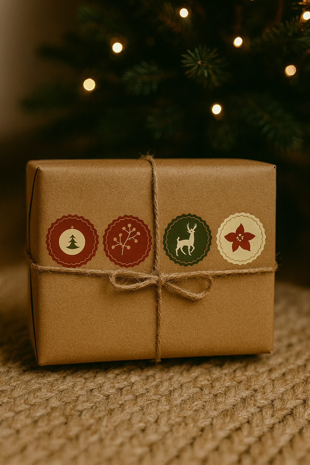 Conjunto Stickers Natalicios Opção 2