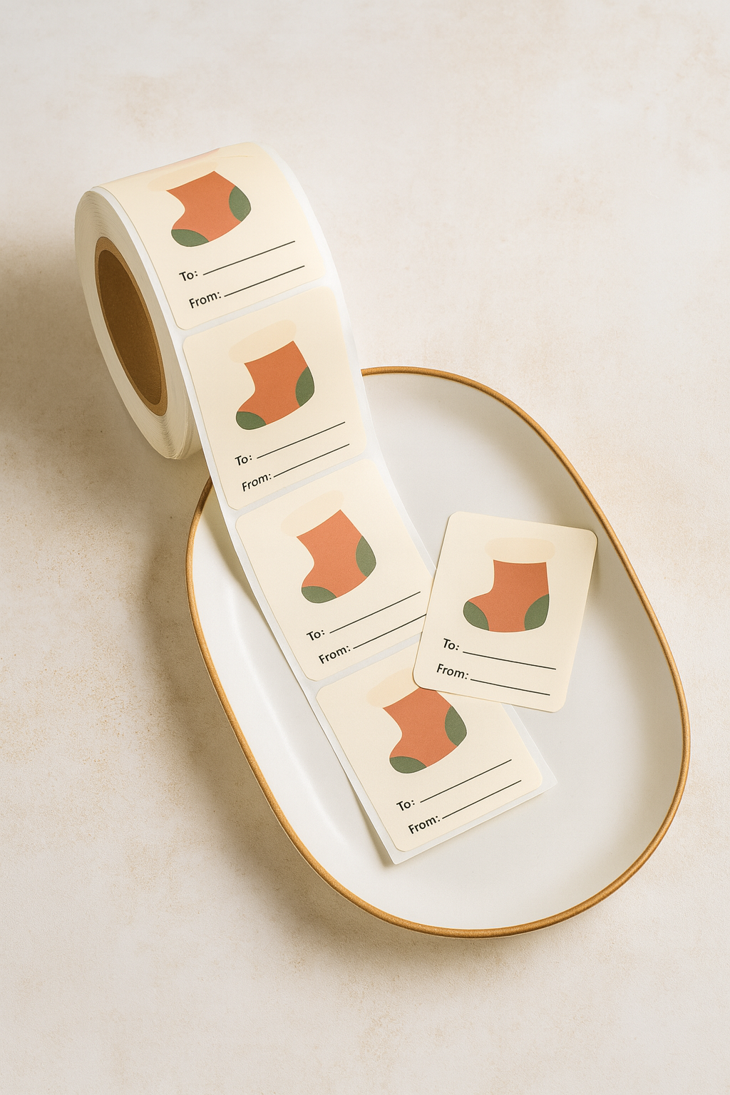 Christmas Stocking Sticker