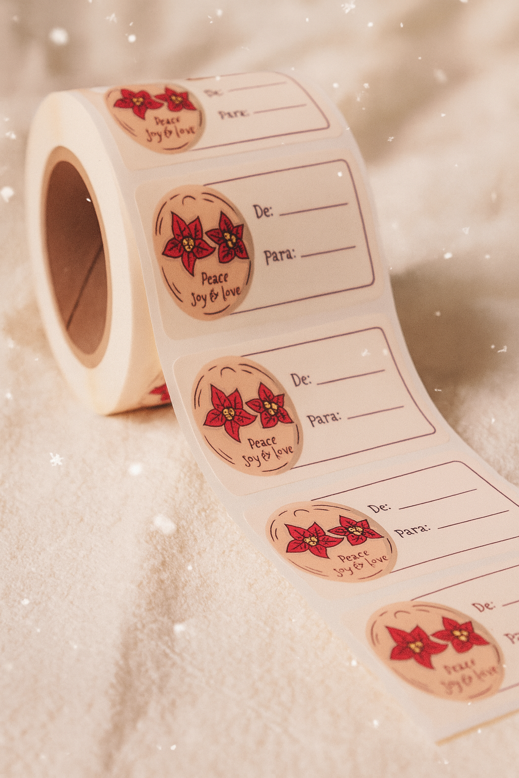 pegatina de Paz, Alegría y Amor