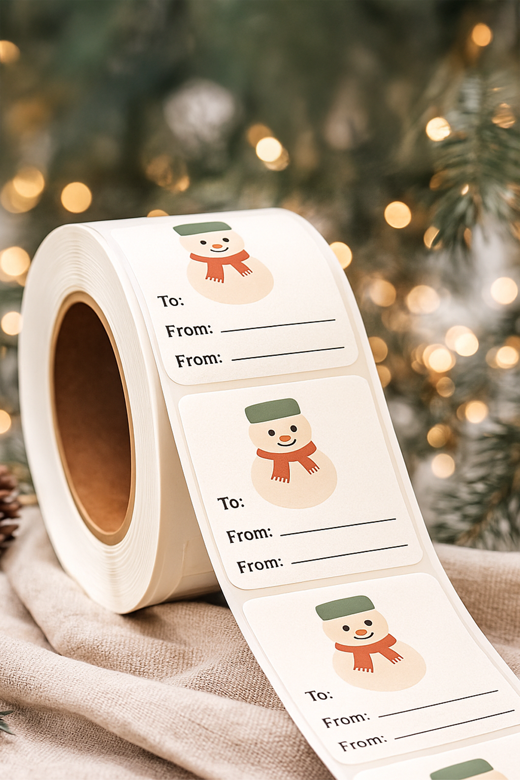 Sticker Boneco de Neve